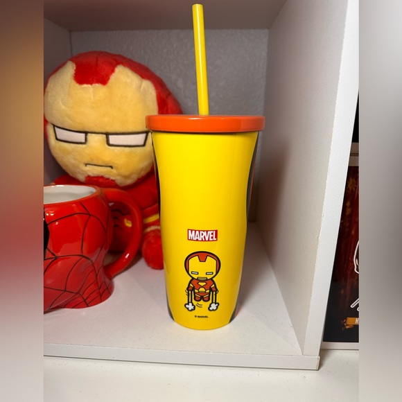 MARVEL MINI SO IRON MAN CUP ❤️💛 - Picture 2 of 2
